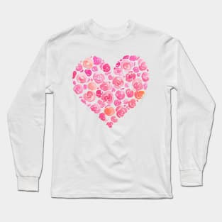 floral heart Long Sleeve T-Shirt